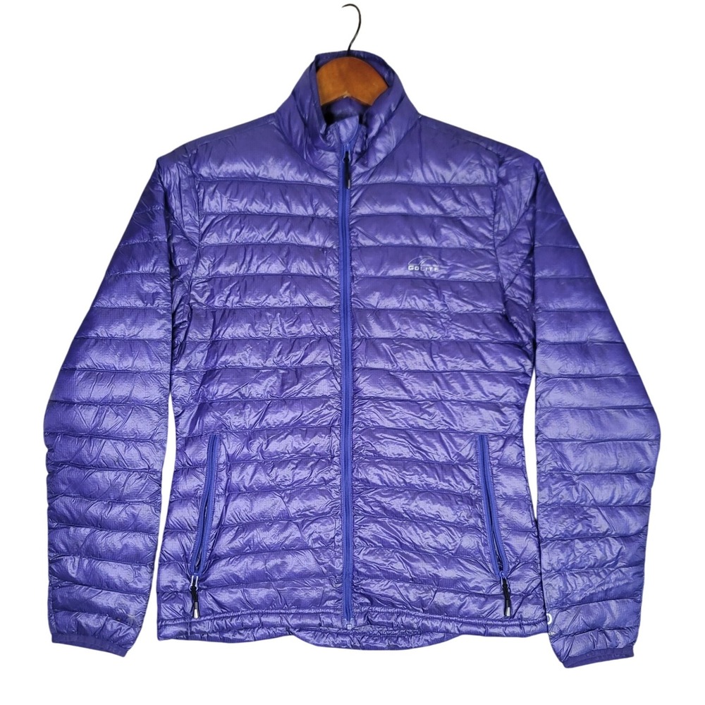 GoLite Women's 800 Fill Down‎ Pertex Quantum GL Puffer Jacket Lightweight Purple